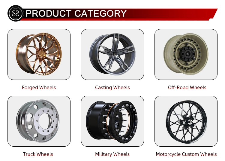 Custom Design Bronze Spokes Monoblock 1 Piece Luxury Forged Wheels for Luxury Car Aluminum Alloy Rims
