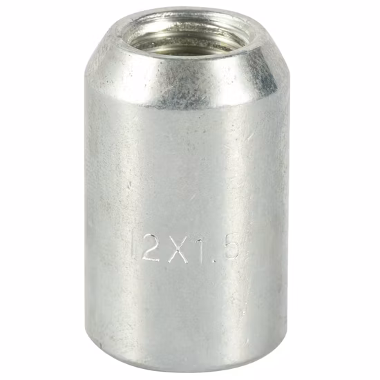 Hexagon Bronze Coupling Nut with Cross Thread Hole