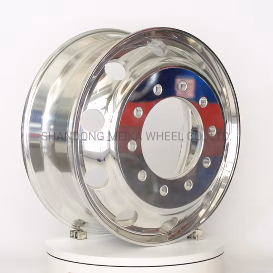22.5X9.0 Polished Forged Aluminum Truck Wheels or Rims for Heavy-Duty Truck