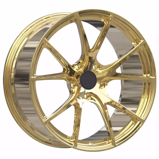 12000t High Pressure Forging Forged 18-26 Inch 5 Holes Custom Made Forged Wheels Passenger Car Wheels