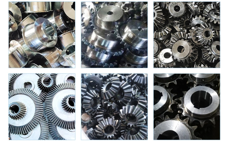 OEM Manufacturer High Precision Custom Industrial Steel Metal Sintered Gears Forged Steel Gear Wheel for Rotavator Side Gears Motor