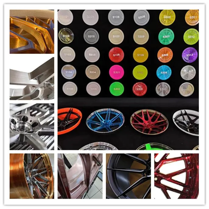 Customized 2 Piece 3 Piece Forged Alloy Wheels for Racing Cars