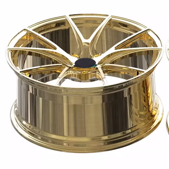 12000t High Pressure Forging Forged 18-26 Inch 5 Holes Custom Made Forged Wheels Passenger Car Wheels