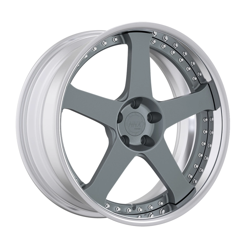 18 19 20 21 22 Inch Hyper Silver Painted Full Painting off Road Wheel Monoblock Style Forged Wheels 5X120 Aluminum Alloy Forged Wheels