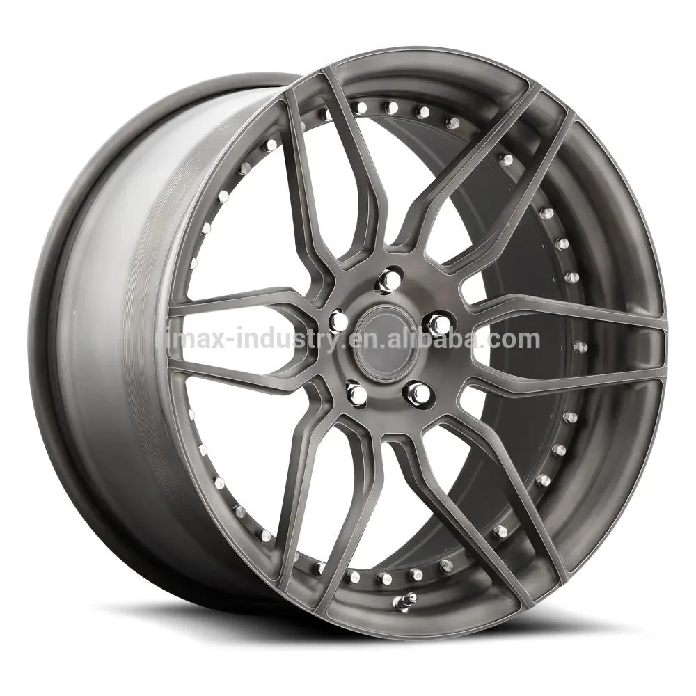 Kipardo 18 19 20 21 22 23 Inch 5X112 5X114.3 5X130 5X120 5X112 5X115 5X108 Brush Rim High Polished Deep Concave Polish 2 3 Pieces Custom Forged Wheels